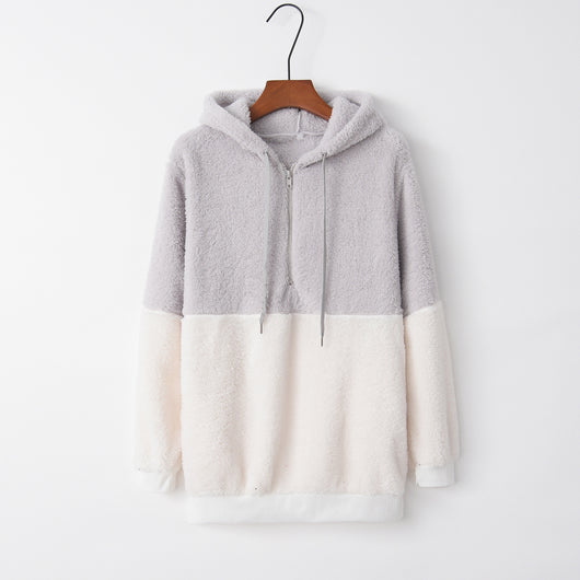 Sudadera Casual con Capucha y Detalles de Cuerda para Mujer - Image 4