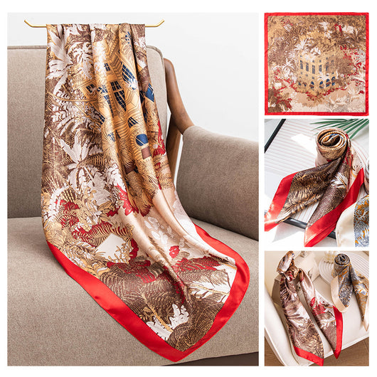 Pañoleta Estampada Elegante en Poliéster - Image 10