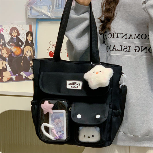Bolsa Tote Escolar Japonesa de Gran Capacidad para Estudiantes - Image 12
