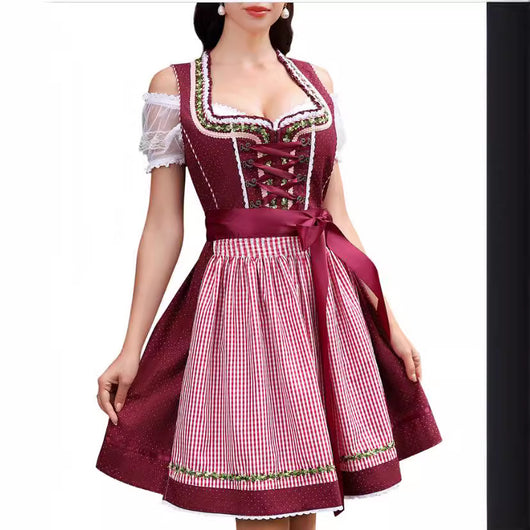 Disfraz de Camarera Sexy Halloween - Vestido Mini Dirndl para Mujer - Image 4