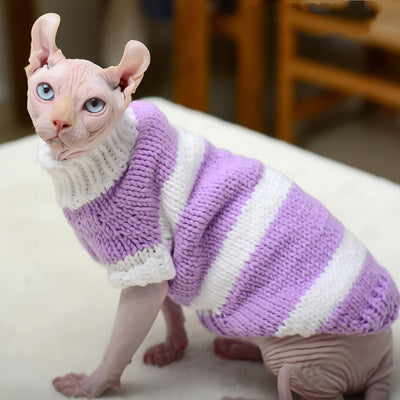 Suéter Abrigador para Gatos sin Pelo - Ropa Térmica Protectora - Image 5
