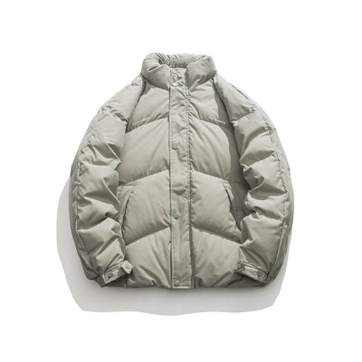 Chaqueta Acolchada Hombre con Cuello Levantado y Mangas Raglán - Image 18