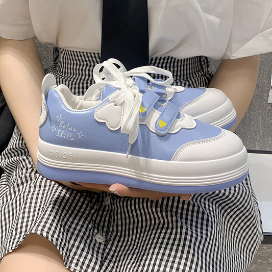 Zapatillas Deportivas Escolares para Niña Rosa Púrpura Versátiles - Image 2