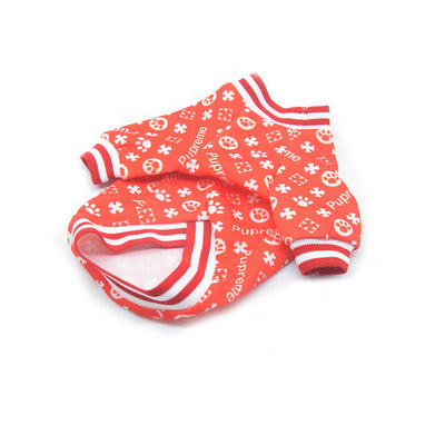 Ropa para Perros Trendy con Estampado de Patitas - Diseño Viral para Mascotas - Image 3