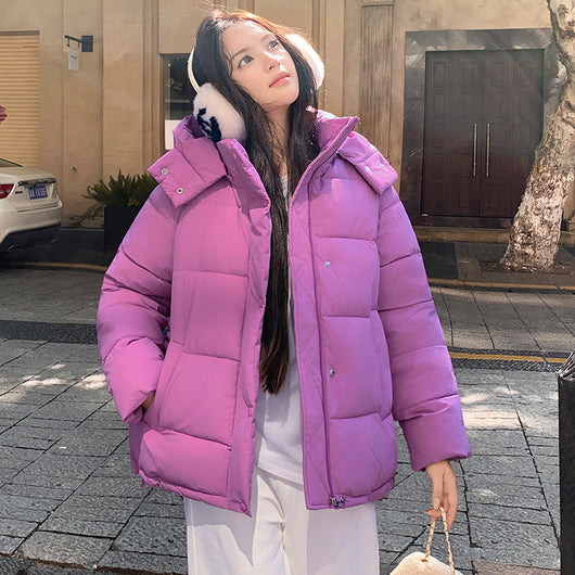 Abrigo de Invierno para Mujer con Acolchado de Algodón - Image 3