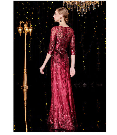 Vestido de Noche Largo Elegante para Mujer - Image 5