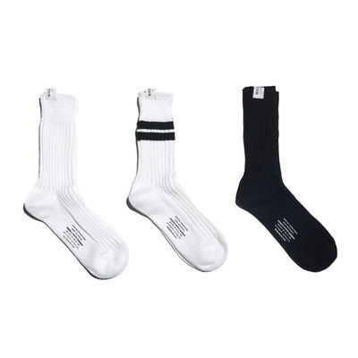 Calcetines de Lana Rayados Medianos Multiusos para Hombre - Image 3