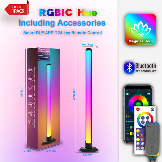 Lámpara LED Inteligente Rítmica con WIFI y Diseño Graffiti - Image 6