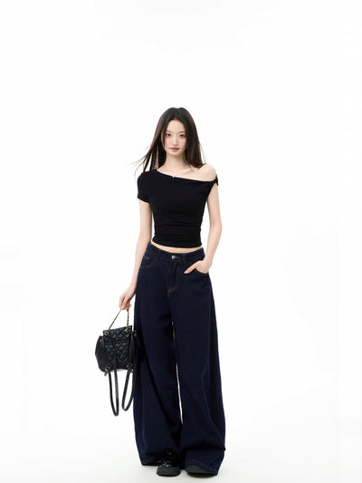 Blusa Corta Hombros Descubiertos Ajustada para Mujer - Image 6