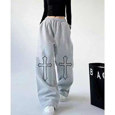 Pantalón Deportivo Cintura Alta con Cordón Estilo Hot Girl Hiphop - Image 13