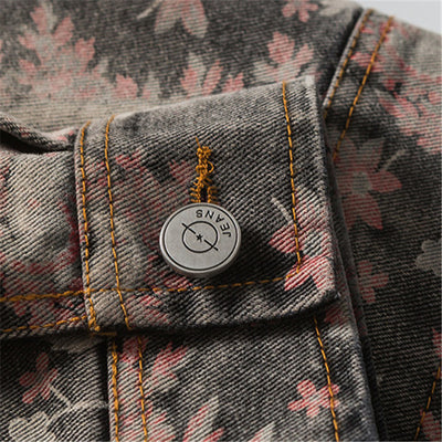 Chaqueta Suelta de Joven con Costuras en Contraste para Hombre - Image 11