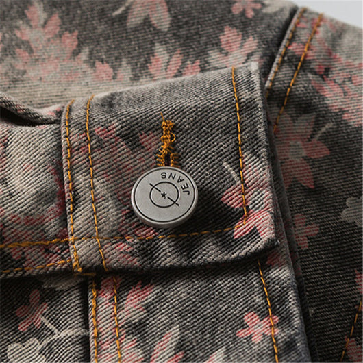 Chaqueta Suelta de Joven con Costuras en Contraste para Hombre - Image 11
