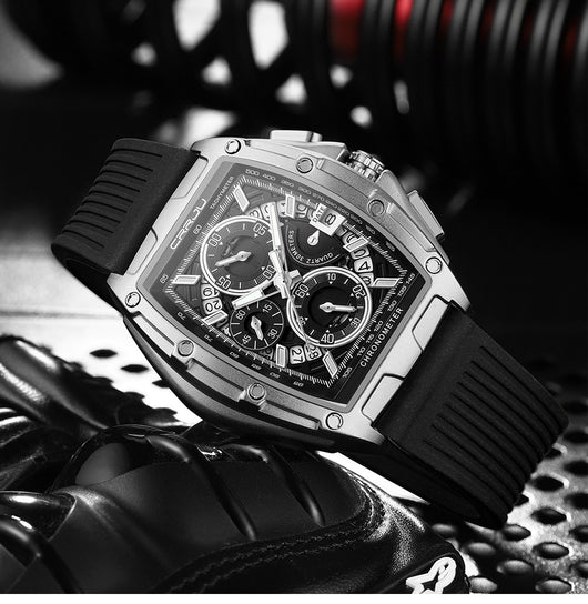 Reloj de Cuarzo para Hombre con Calendario y Cinta Impermeable Multiuso - Image 22