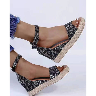 Sandalias Femeninas con Cuerda de Cáñamo y Flor de Anacardo - Image 7