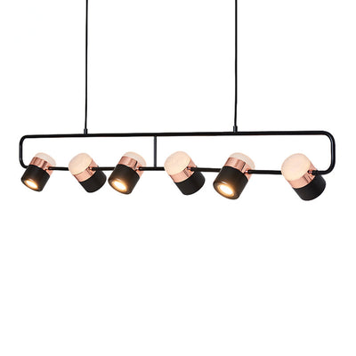 Lámpara Colgante Lineal Minimalista para Comedor - Image 9