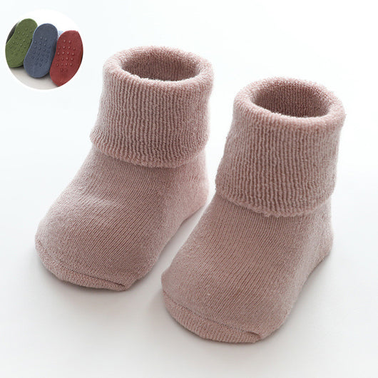 Calcetines Antideslizantes para Bebé con Felpa Gruesa - Image 7