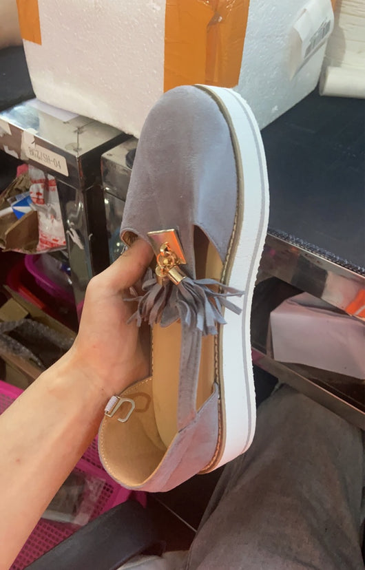 Sandalias Plataforma con Flecos - Image 11