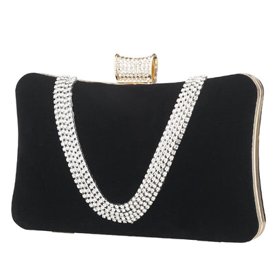Bolso de Hombro Asimétrico con Detalles Diamantados - Image 16