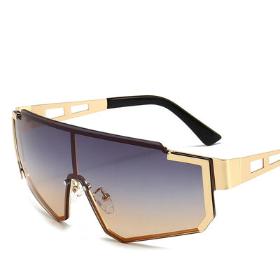 Gafas de Sol Metálicas con Personalidad para Hombre - Image 9