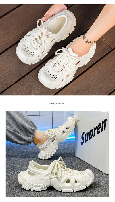 Sandalias Deportivas para Hombre con Cierre de Cordones y Suela Antideslizante - Image 19
