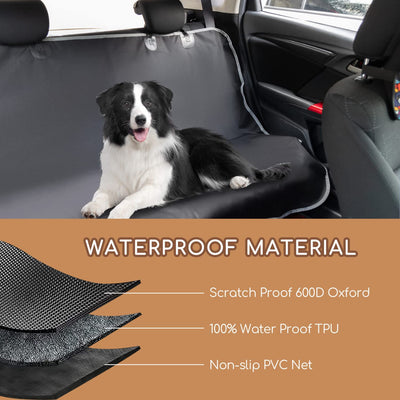 Protector de Asiento para Mascotas - Tela Oxford Impermeable y Resistente - Image 4