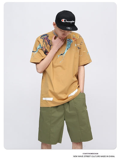 Camiseta Unisex Estampado Graffiti Street Style - Image 19