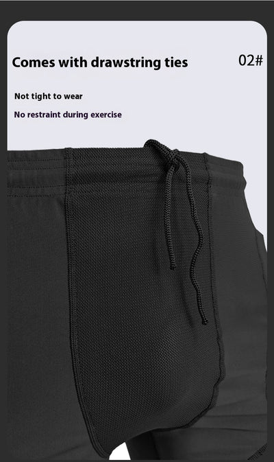 Pantalones Cortos Deportivos con Protección de Colisión para Hombre - Image 12