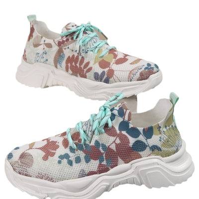 Zapatillas Deportivas Slip-On con Flores 3D - Tecnología Flyknit Ligera - Image 2