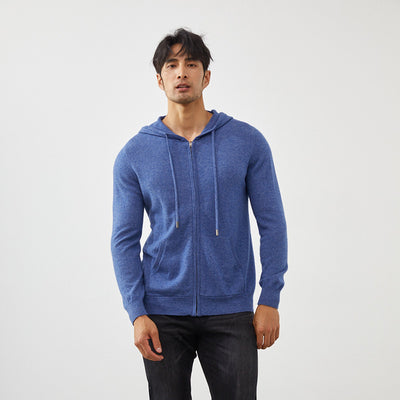 Cardigan Deportivo Casual con Capucha para Hombre