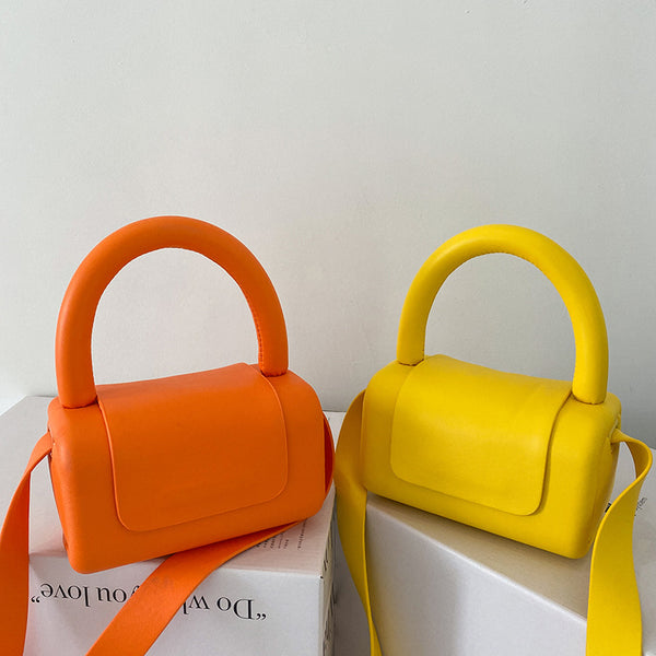 Bolsa Mensajera Candy Color con Asa Simple - Portátil y Versátil