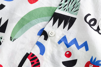 Playera Estampado Abstracto Unisex para Verano - Image 7