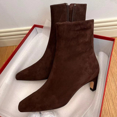 Botas de Invierno para Mujer en Cuero Genuino - Calidez y Estilo - Image 4