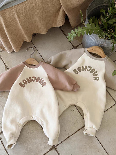 Romper Casual Holgado con Letras para Escalada - Image 12