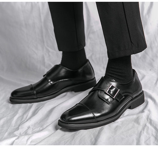 Zapatos de Tacón Bajo Estilo Británico Moderno - Image 12