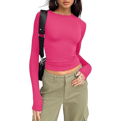Remera Térmica Cuello Redondo Manga Larga para Mujer - Image 14