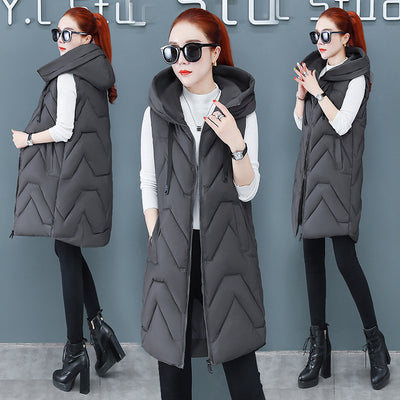 Chaleco Acolchado Coreano Slim Fit para Mujer - Image 2