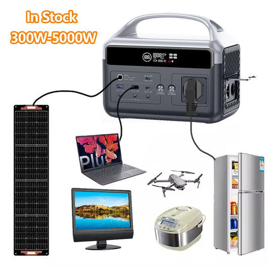 Generador Solar Portátil 500W - Energía de Emergencia para el Hogar - Image 3