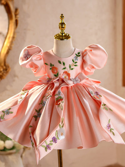 Vestido Princesa Infantil para Cumpleaños y Presentaciones Musicales - Image 3