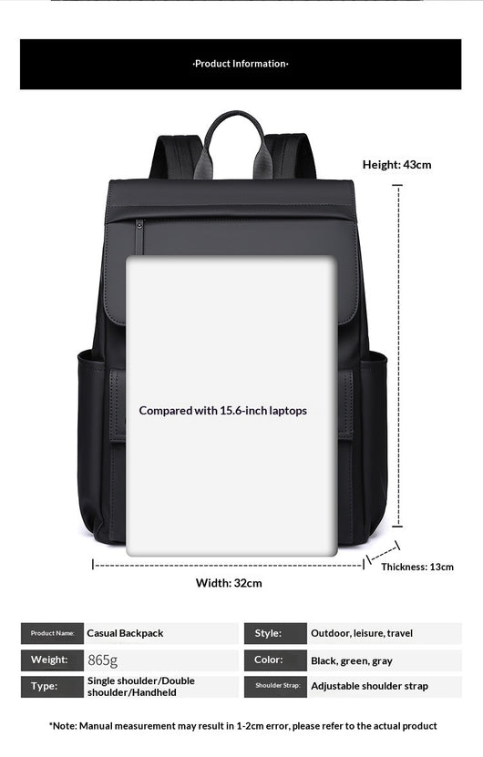 Mochila Minimalista para Hombre - Diseño Casual y Versátil - Image 26