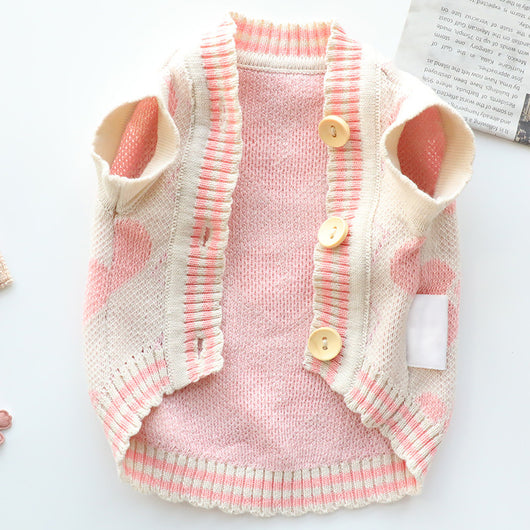 Suéter Cardigan Princesa para Perros y Gatos - Ropa de Otoño e Invierno - Image 11