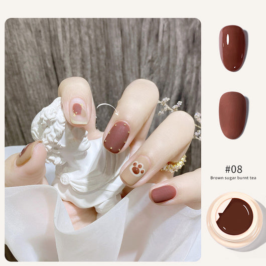 Lata Sólida Color Caramelo Estilo Japonés - Colección Otoño Temprano - Image 10