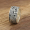 S925 Handmade Vintage Thai Plateado Personality Ring Male Size16
