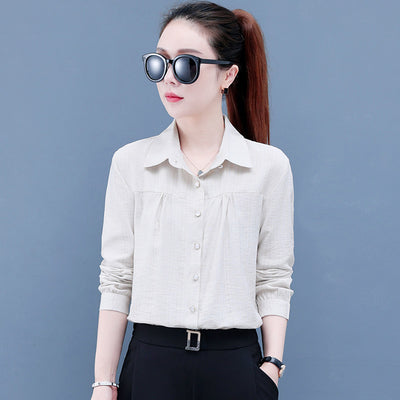 Blusa Casual de Manga Larga para Mamás Modernas - Image 12