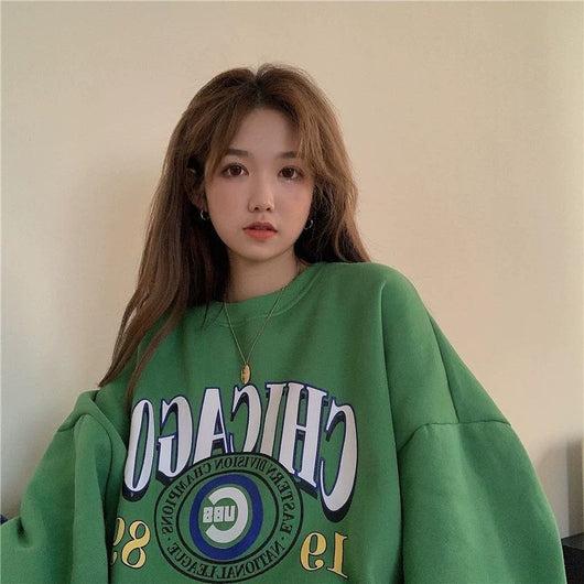 Sudadera con Capucha Estilo Boyfriend Oversize para Niñas - Image 3