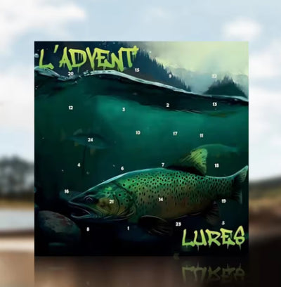 Calendario Caja Ciega Anzuelos Navideños - Hobby de Pesca Creativo
