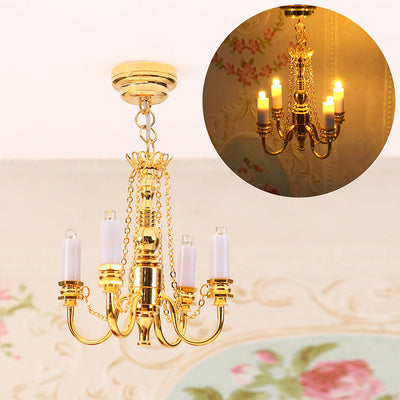 Candelabro Miniatura de Lujo para Casa de Muñecas - Image 12