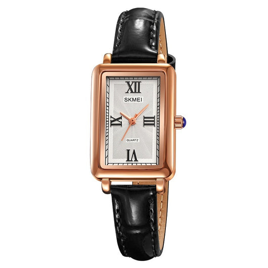 Reloj Retro Rectangular para Mujer - Resistente al Agua, Cuarzo de Precisión - Image 6