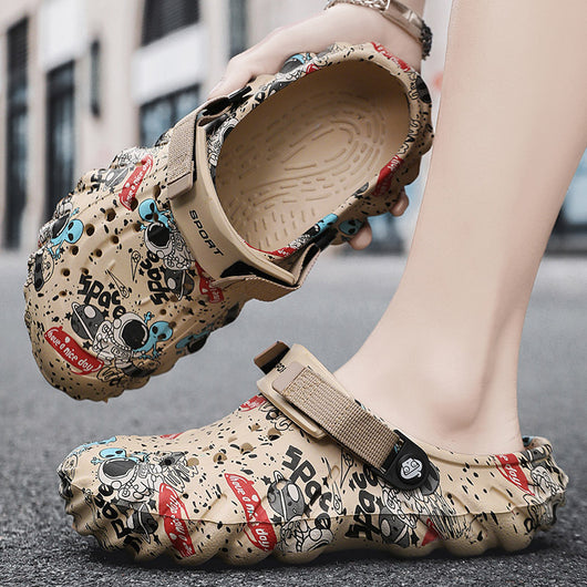 Sandalias Deportivas Talla Grande para Hombre - Diseño Cerrado en EVA y Plástico - Image 3