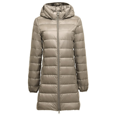 Abrigo Ligero de Plumas Desmontable para Otoño e Invierno - Image 5