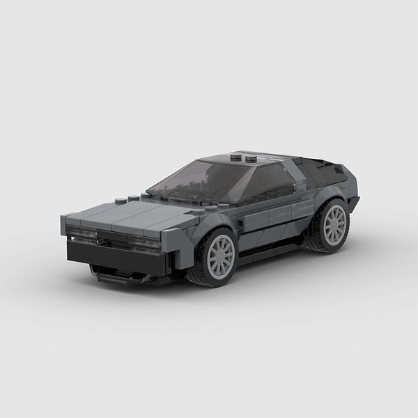 Set de Bloques de Construcción Mini Vehículos de Carreras para Niños